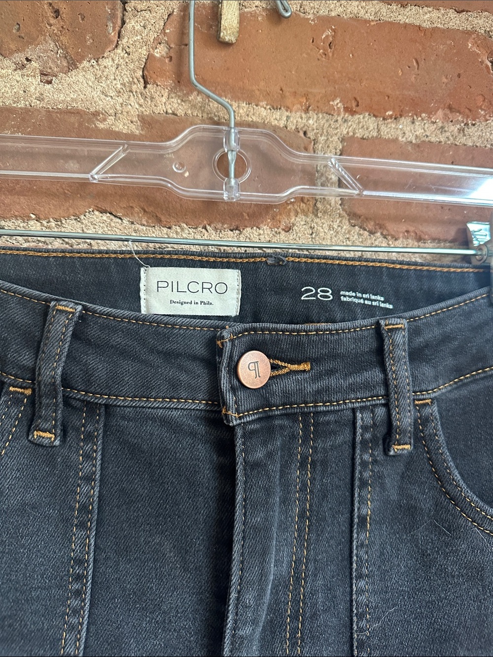 Pilcro Rylan Wide-Leg Rise Jeans - Picture 2 of 6
